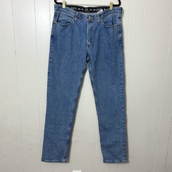 Lee Riders Regular Fit Straight Leg Men's Blue Jeans Size 36 x36 NWT - Picture 1 of 9